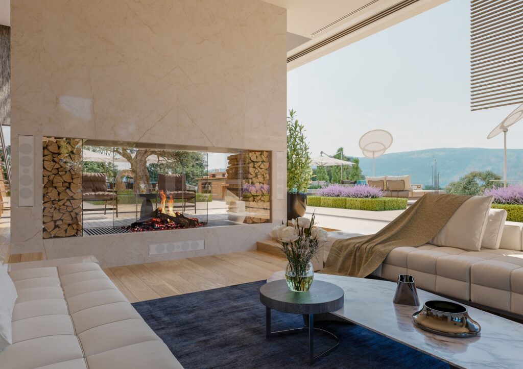 Mediterranean Villa interior and exterior design